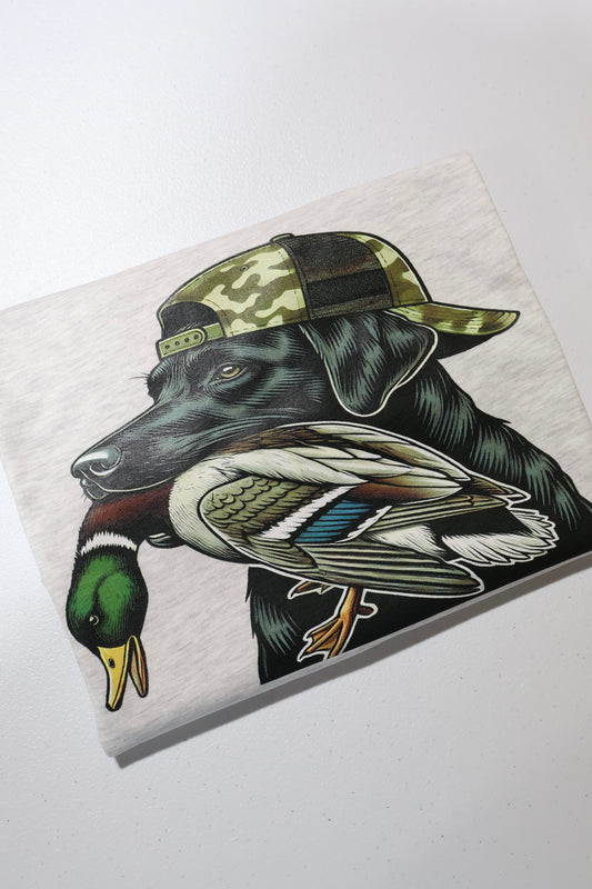Duck Hunting Lab- Ash Grey