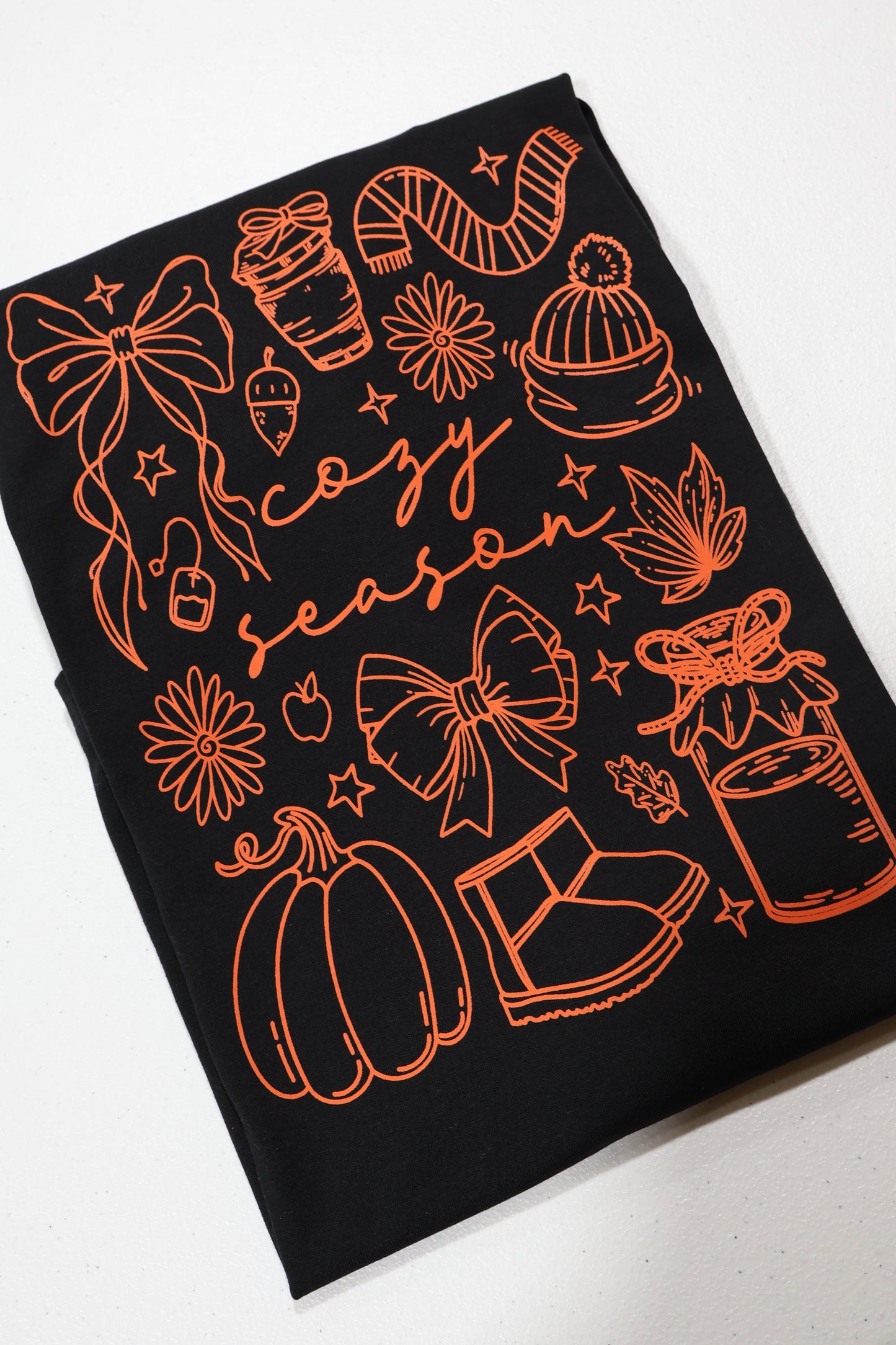 All Things Cozy Season- Black