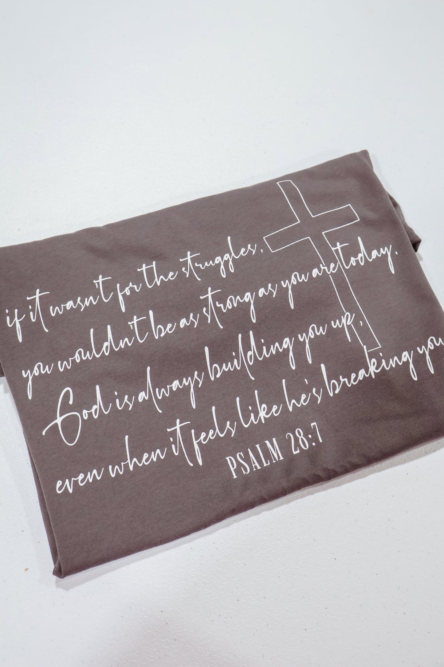 If It Wasn't For The Struggle-Charcoal Grey