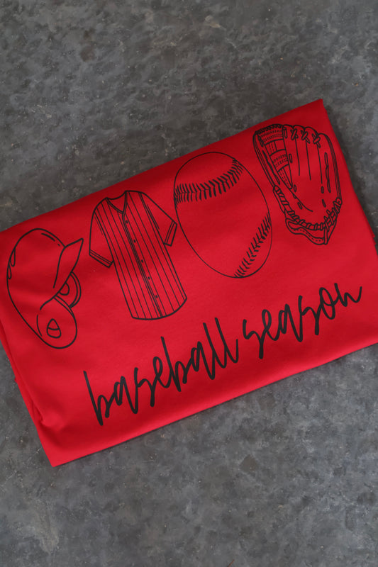 Baseball Season- Red