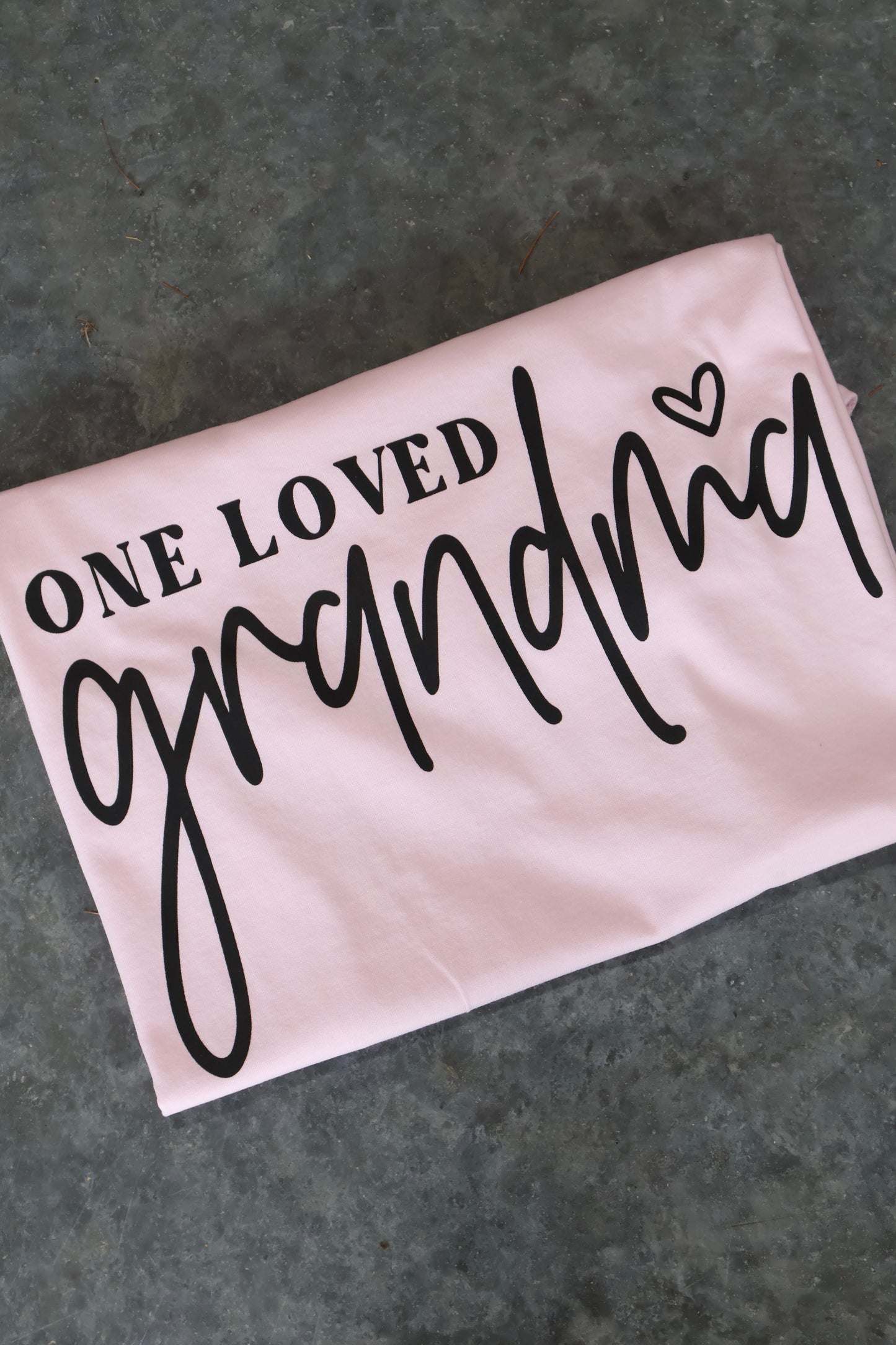 One Loved Grandma- Light Pink