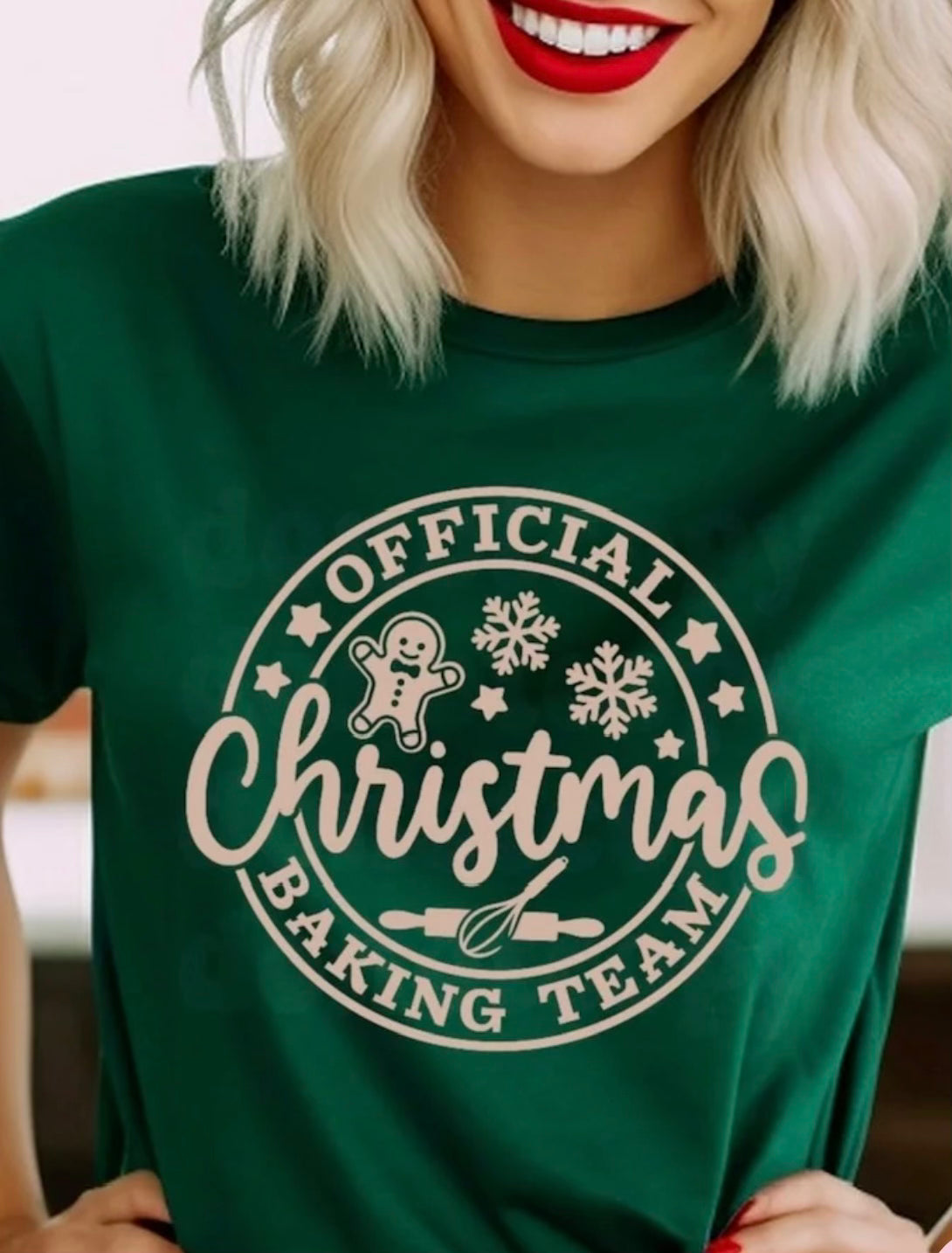 Official Christmas Baking Team APRONS