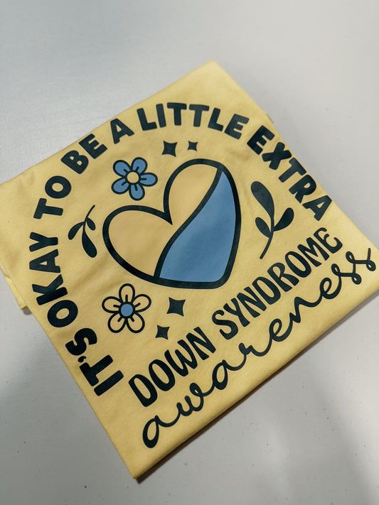 Down Syndrome Awareness- Yellow