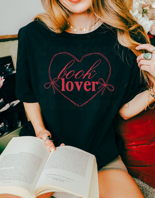 Book Lover- Black