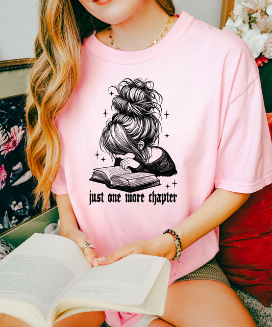 Just One More Chapter- Light Pink