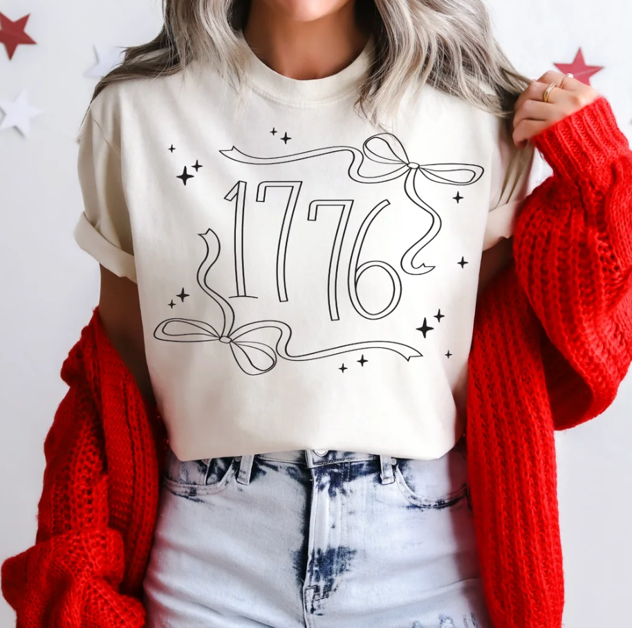 1776 Bows- White