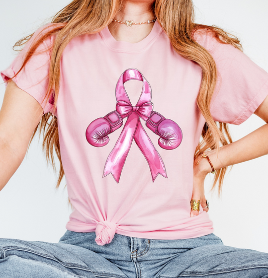 Breast Cancer Ribbon- Light Pink