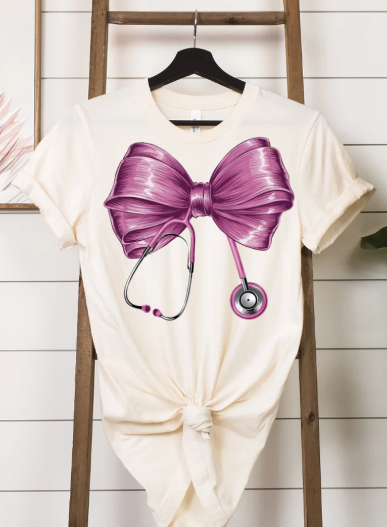 Nurse Bow- Natural