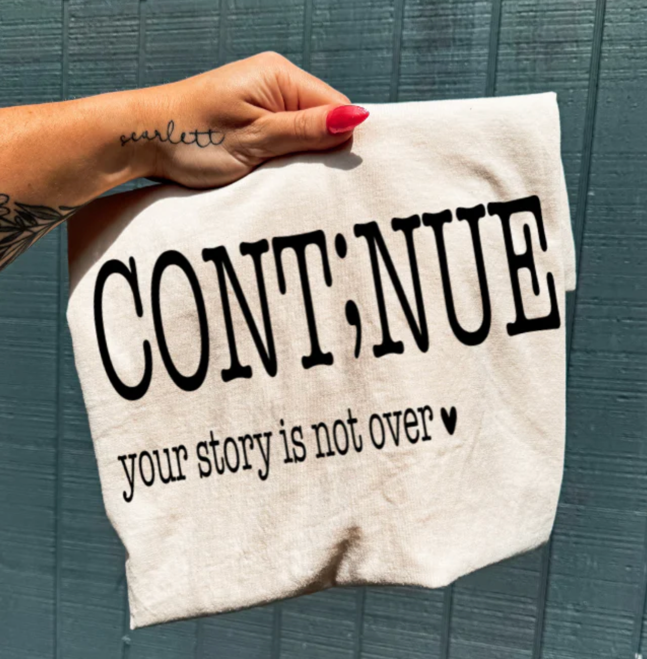 Continue, Your Story is Not Over