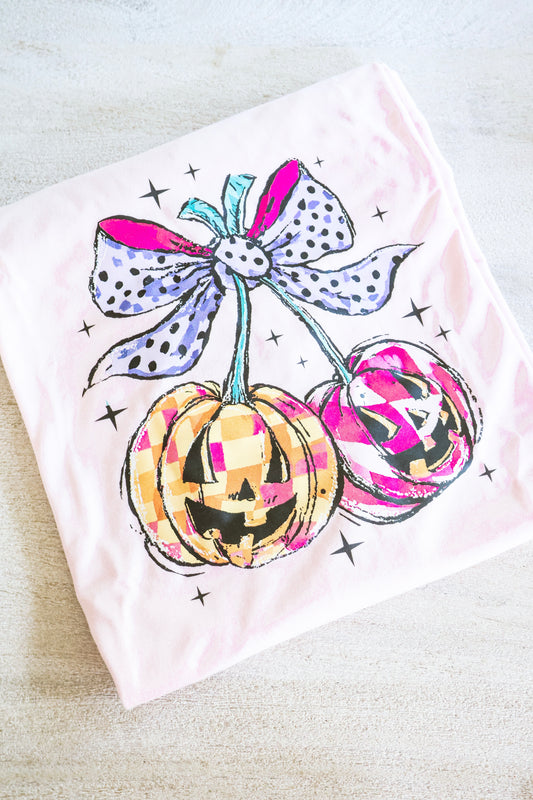 Cherry Pumpkins- Light Pink