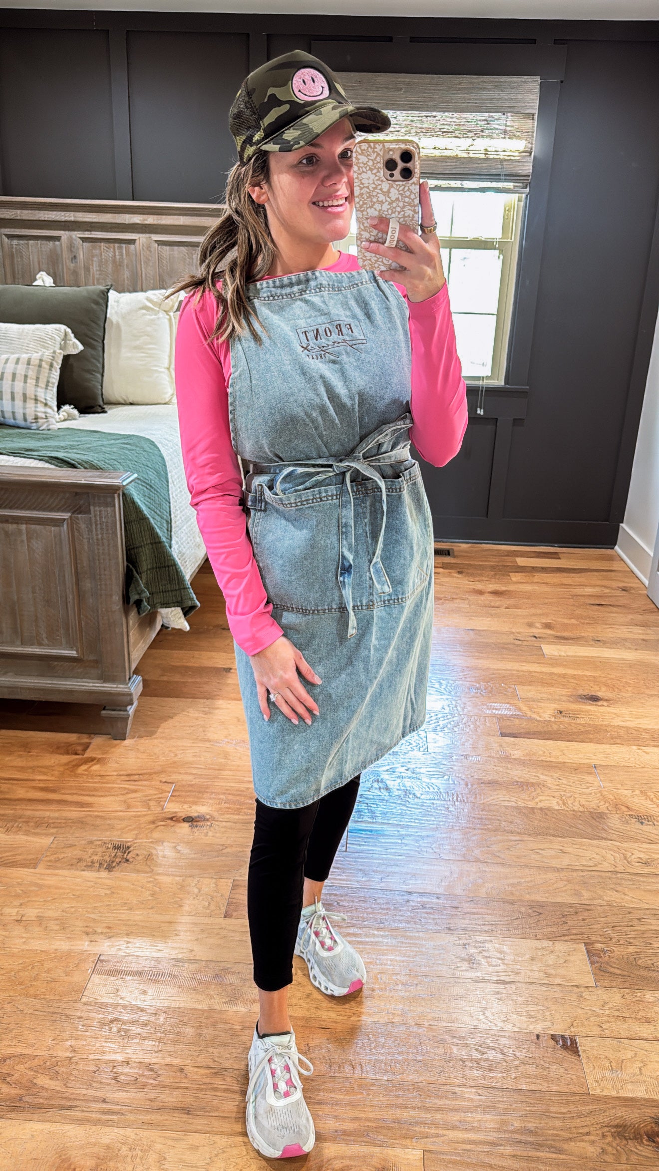 Light Blue Jean Front Paige Treats Apron
