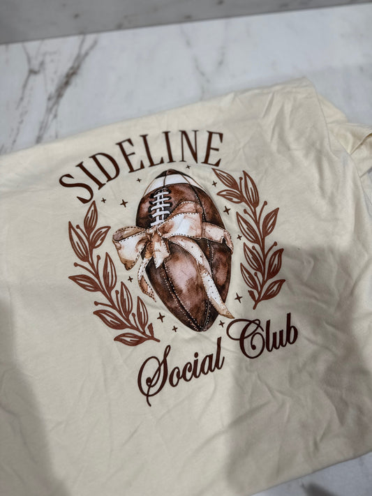 Sideline Social Club Short Sleeve T-Shirt- Size XL