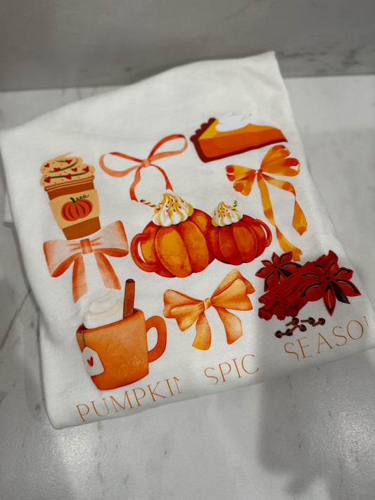 Pumpkin Spice Season Sweatshirt- Size Medium