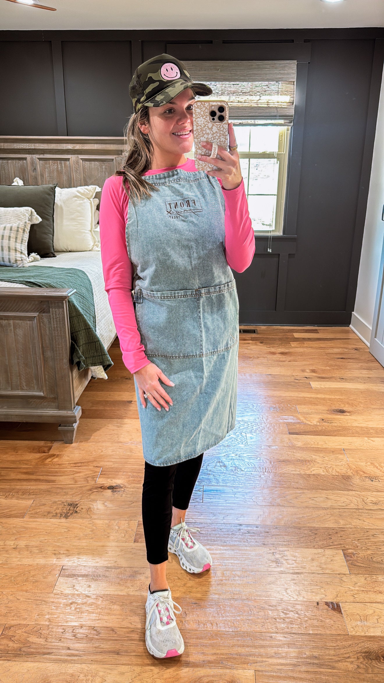 Light Blue Jean Front Paige Treats Apron