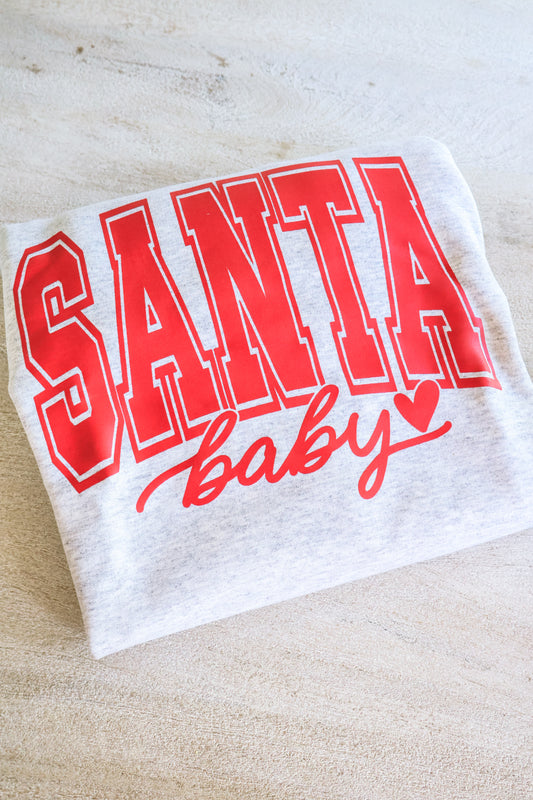Santa Baby- Ash Grey