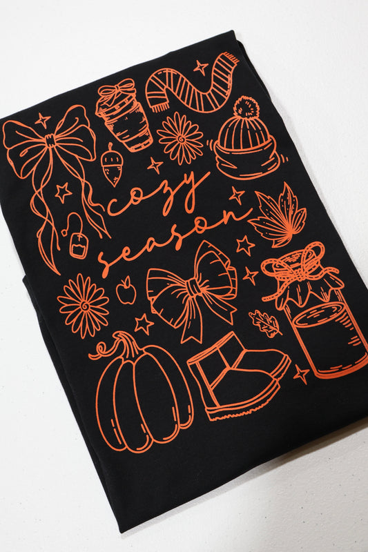 All Things Cozy Season- Black