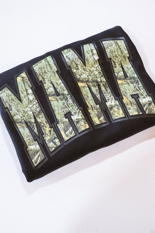 Hunting Camo Mama- Black