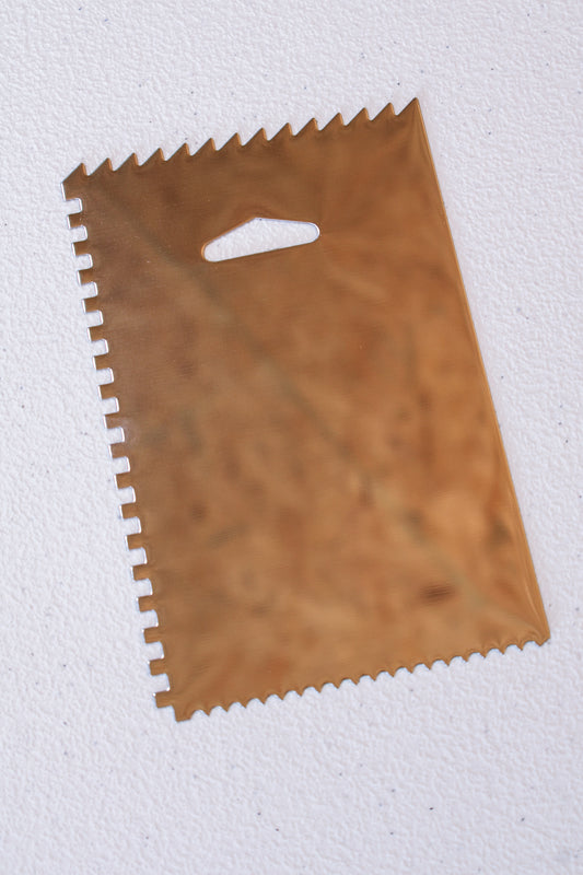Stainless Steel Multi Design Scraper 6"x4"