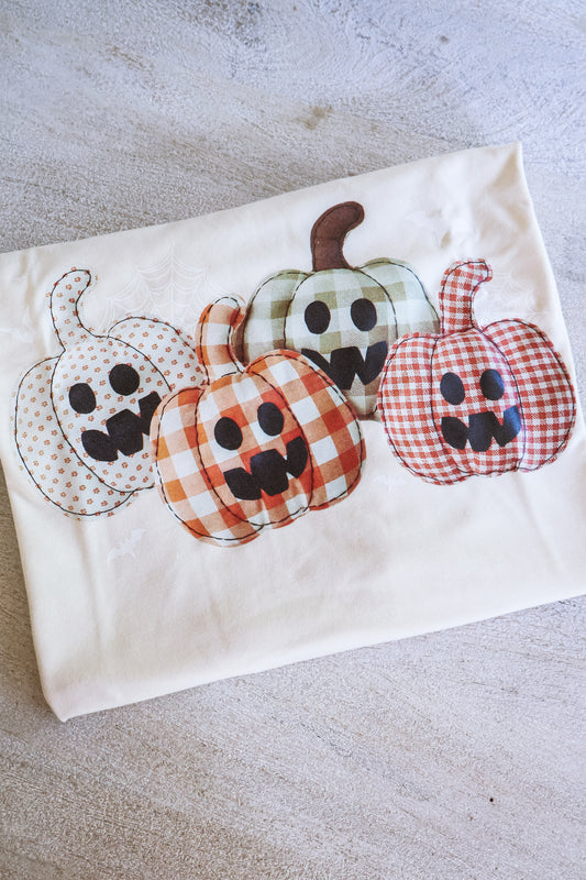 Quilted Pumpkins- Natural