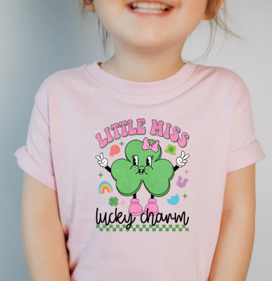 Little Miss Lucky Charm- Light Pink