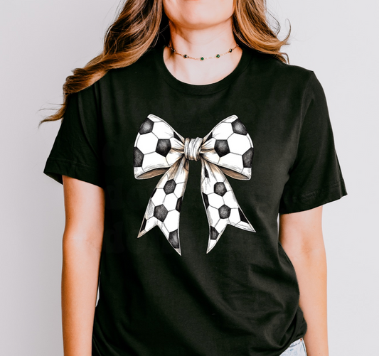 Soccer Bow- Black